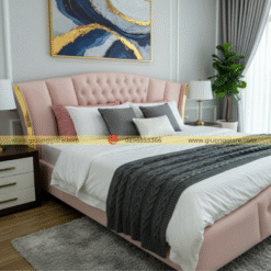 Giường đôi bọc da cỡ lớn - GN1290