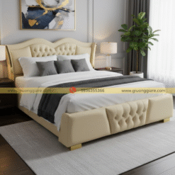 Giường da sang trọng hiện đại GN-1265
