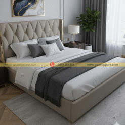 Giường da sang trọng hiện đại GN-1264
