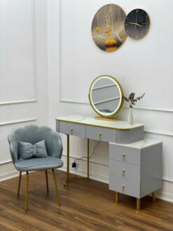 Bàn trang điểm nhập khẩu gương led BP-002