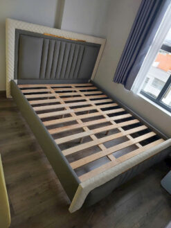 Giường đơn lớn bọc da phong cách Bắc Âu hiện đại GN-193